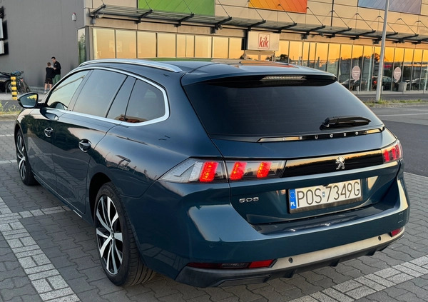 Peugeot 508 cena 87900 przebieg: 48000, rok produkcji 2021 z Kalwaria Zebrzydowska małe 92